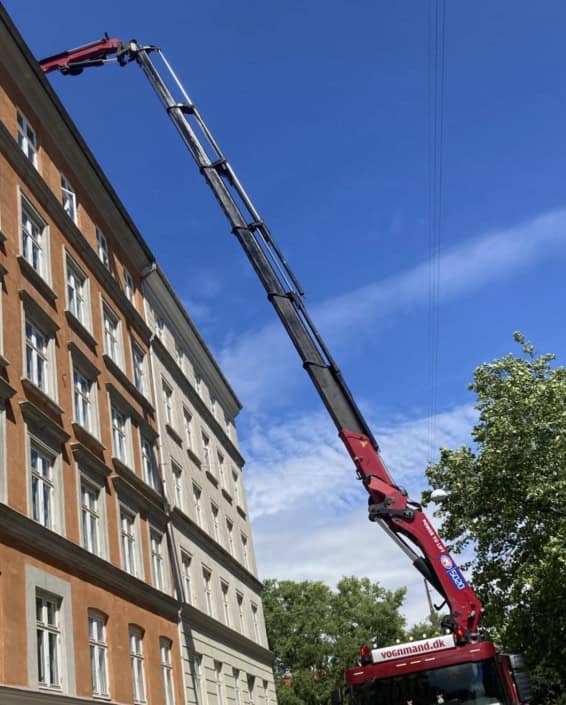 Afhentning af bigbags med affald